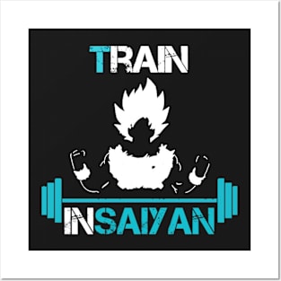 Train Insayan Super Sayan God Colors Posters and Art